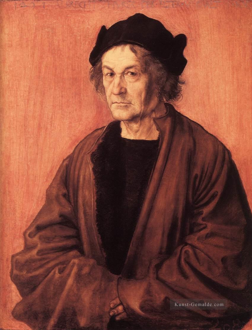 Porträt von Dürers Vater an 70 Nothern Renaissance Albrecht Dürer Ölgemälde